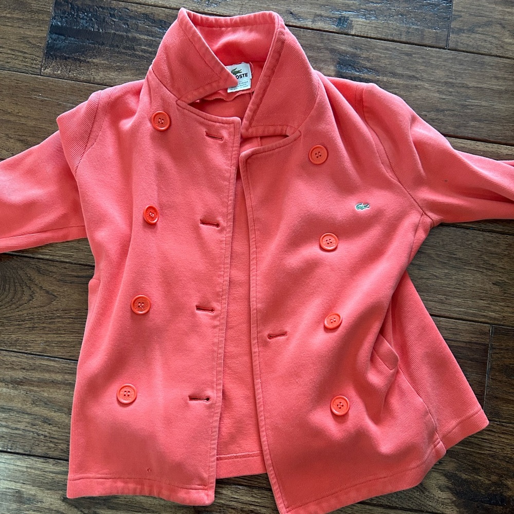 Lacoste Women’s Peacoat - size 38 (Med)